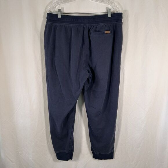 Orvis Joggers Men's XL Blue Pull On Drawstring Pockets Cotton Blend Pants - Picture 6 of 11